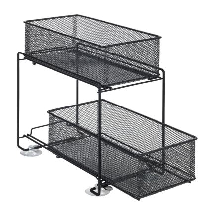 WENKO 69768800 - Holder til stikkontakt GIOMA 35 x 33,5 cm, sort