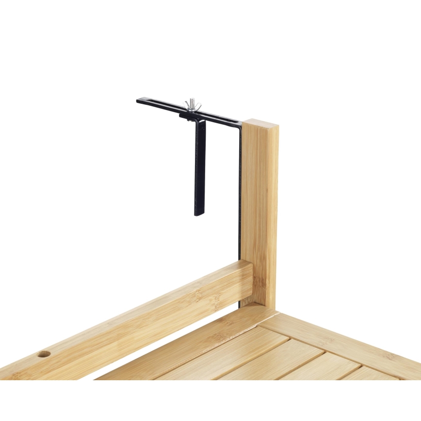 WENKO 69806800 - Bord WAIKIKI 64x65 cm hvid/brun