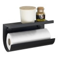 WENKO 71144800 - JET rulleholder 30 x 15 cm, sort