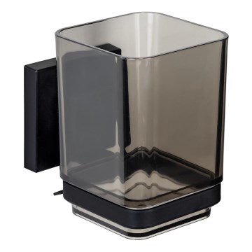 WENKO 71443800 - Bæger VACUUM-LOC QUADRO ED 7,5x10 cm sort