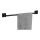 WENKO 71445800 - Håndklædestang VACUUM-LOC QUADRO ED 60,5x6 cm sort