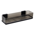 WENKO 71446800 - Hylde VACUUM-LOC QUADRO ED 38,5x14,5 cm sort