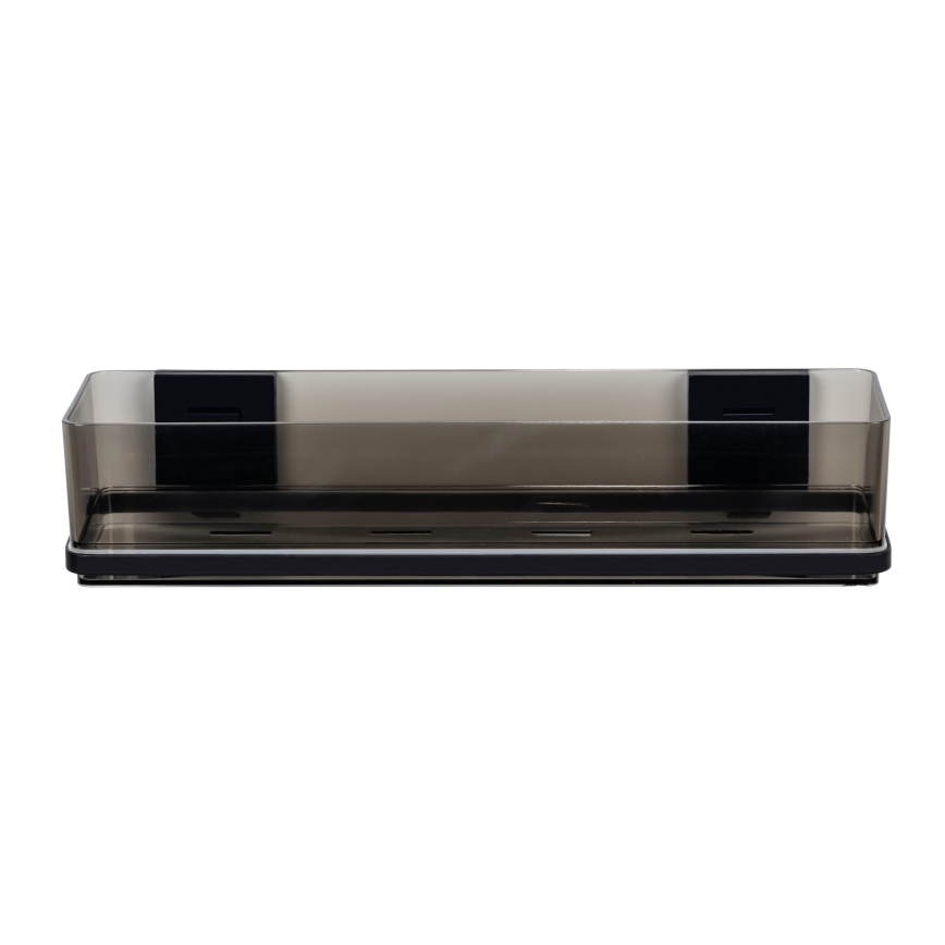 WENKO 71446800 - Hylde VACUUM-LOC QUADRO ED 38,5x14,5 cm sort