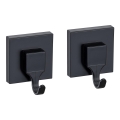 WENKO 71448800 - Krog VACUUM-LOC QUADRO ED 6x7 cm sort