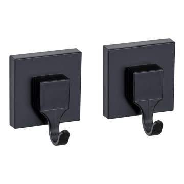 WENKO 71448800 - Krog VACUUM-LOC QUADRO ED 6x7 cm sort