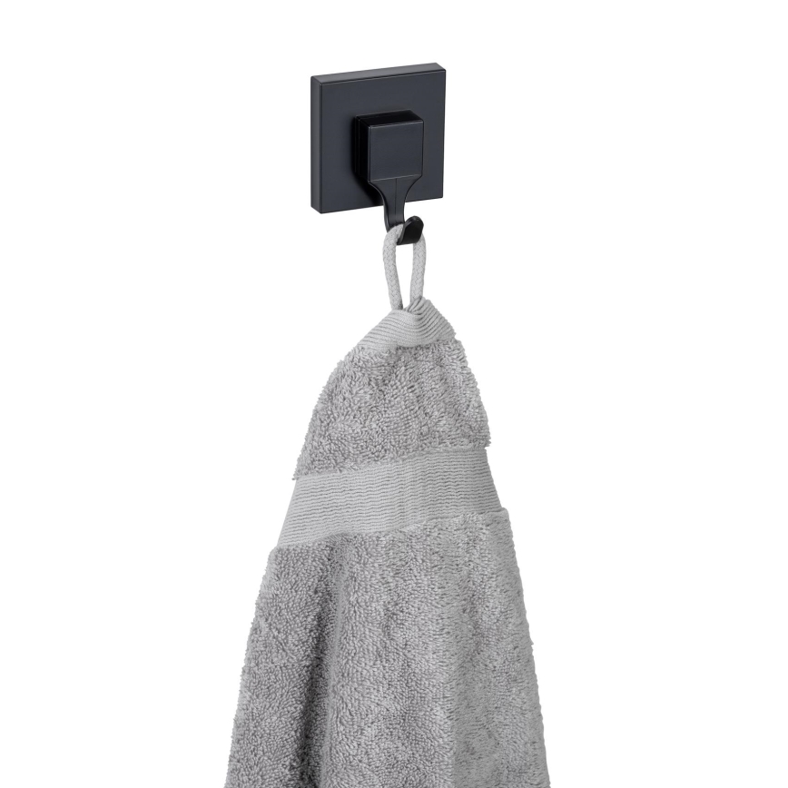WENKO 71448800 - Krog VACUUM-LOC QUADRO ED 6x7 cm sort