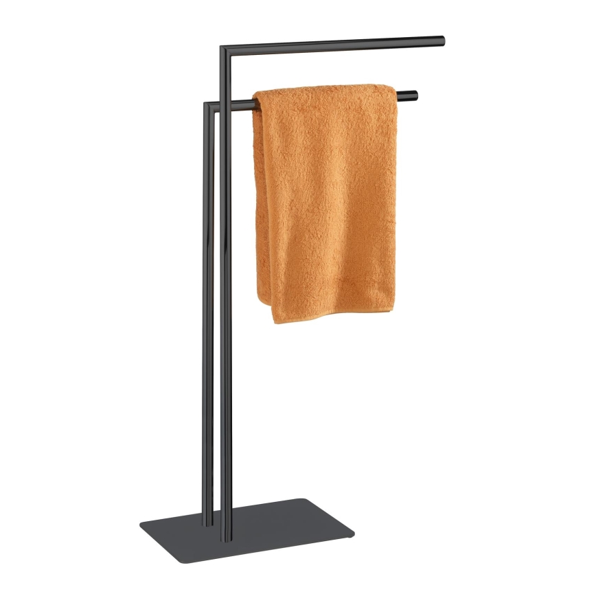 WENKO 71555800 - Håndklædestativ RECCO 48x80,5 cm sort