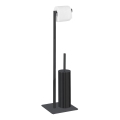 WENKO 71556800 - WC-sæt RECCO 20x71,5 cm sort