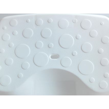 WENKO 73361100 - Badestol til badekar SECURA 40x31 cm hvid