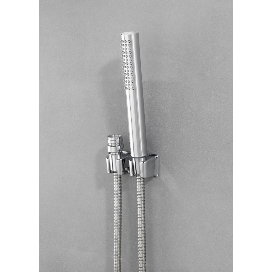 WENKO 81340100 - Bruser DUO 170x2,7 cm blank krom/sølv/grå