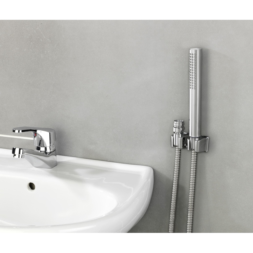 WENKO 81340100 - Bruser DUO 170x2,7 cm blank krom/sølv/grå