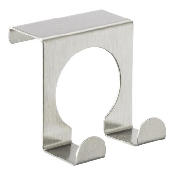 WENKO 8411100 - Krog 5x5 cm rustfrit stål/sølvfarvet