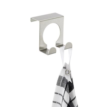 WENKO 8411100 - Krog 5x5 cm rustfrit stål/sølvfarvet