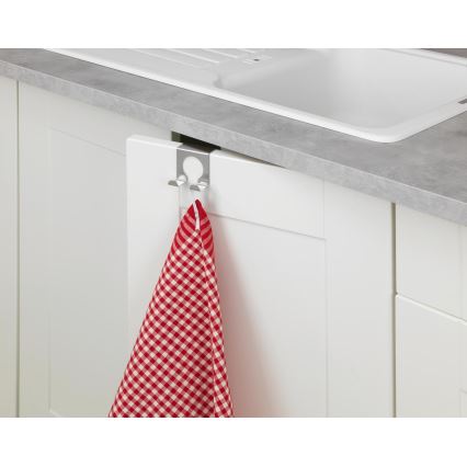 WENKO 8411100 - Krog 5x5 cm rustfrit stål/sølvfarvet