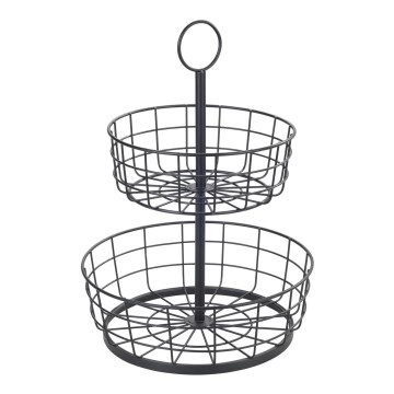 WENKO 88740800 - Kurv LOFT 28x39 cm sort