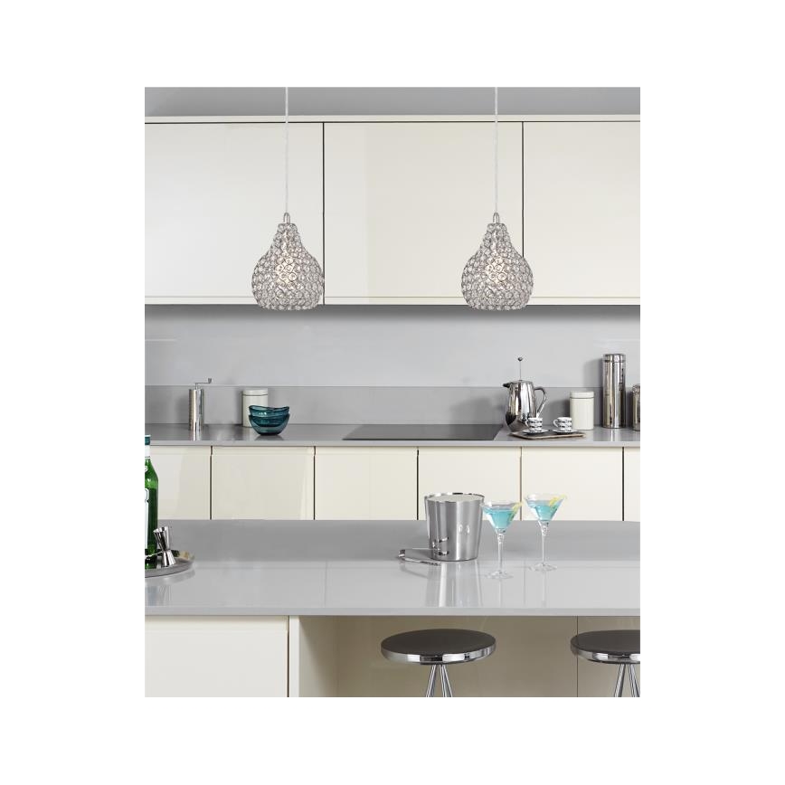 Westinghouse 6103740 - Pendel med wireophæng KELCIE 1xE27/60W/230V Ø 18 cm