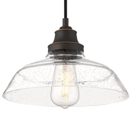 Westinghouse 6116640 - Pendel på wire IRON HILL 1xE27/60W/230V Ø 28 cm