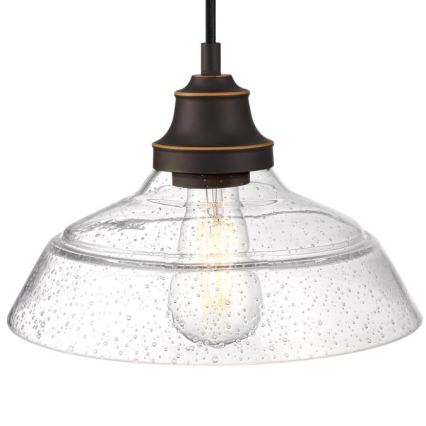Westinghouse 6116640 - Pendel på wire IRON HILL 1xE27/60W/230V Ø 28 cm