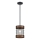 Westinghouse 61179 - Pendel LANGSTON 1xE27/60W/230V barnwood