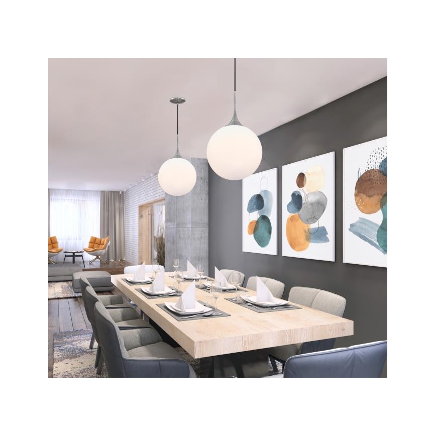 Westinghouse 61195 - LED-pendel på kabel MORETTI LED/12W/230V Ø 30 cm