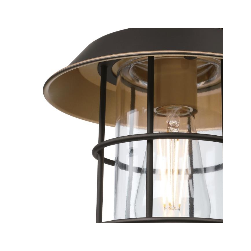 Westinghouse 6121640 - LED udendørs væglampe IRON HILL 1xE27/60W/230V IP44