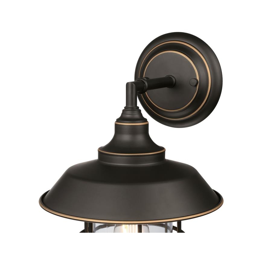 Westinghouse 6121640 - LED udendørs væglampe IRON HILL 1xE27/60W/230V IP44