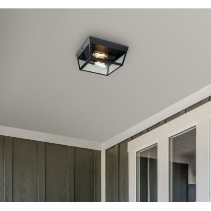 Westinghouse 61219 - Udendørs loftlampe PETERSON 2xE27/40W/230V IP44