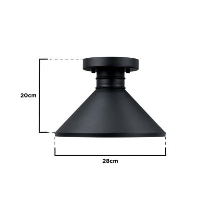 Westinghouse 61238 - Udendørs loftlampe WALTER 1xE27/60W/230V IP44