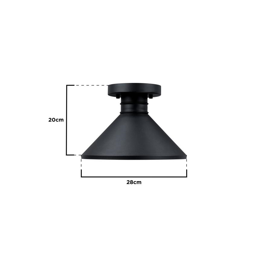 Westinghouse 61238 - Udendørs loftlampe WALTER 1xE27/60W/230V IP44