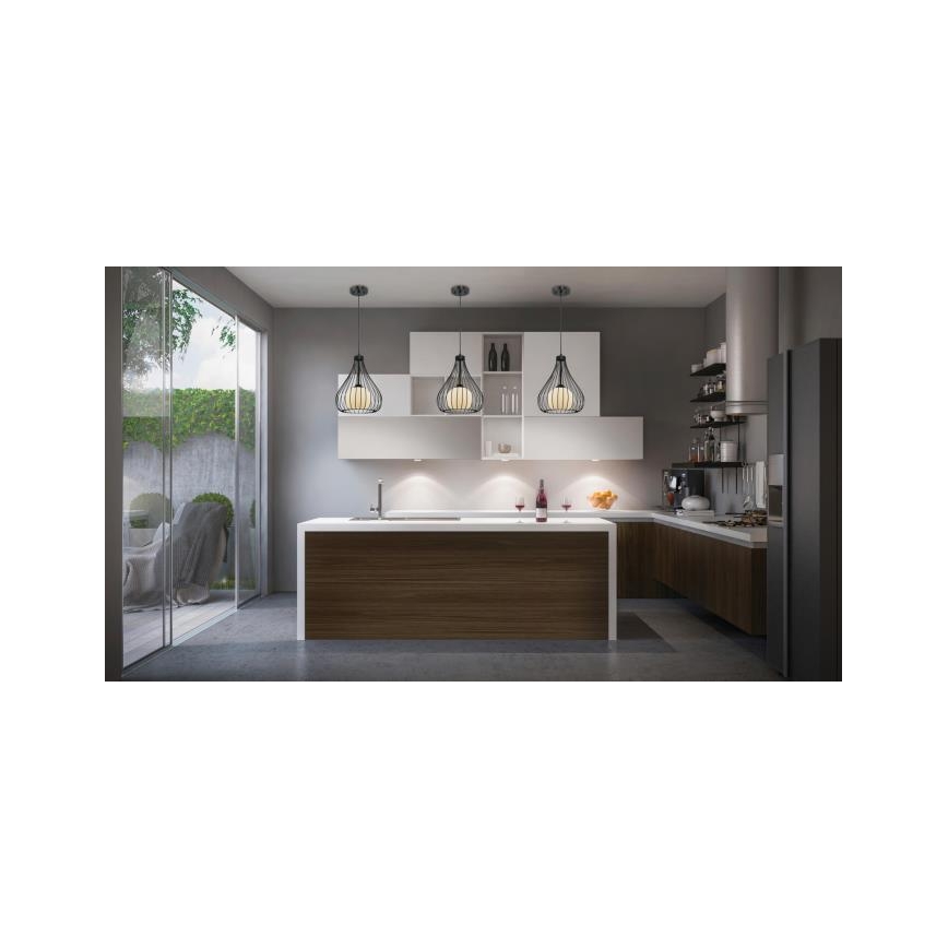 Westinghouse 6205140 - Pendel i kabelophæng 1xE27/60W/230V Ø 30 cm