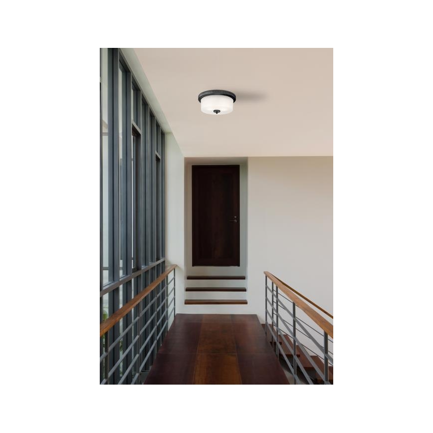 Westinghouse 6325140 - Loftlampe CEDRIC 2xE27/40W/230V Ø 33 cm