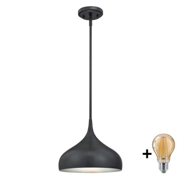 Westinghouse 6329440 - LED-pendel på stang RUDI 1xE27/60W/230V Ø 30 cm