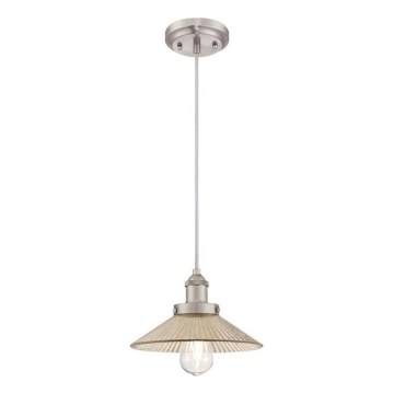 Westinghouse 6338840 - Pendel med wireophæng BONNIE 1xE27/60W/230V Ø 25 cm