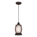 Westinghouse 6361740 - Pendel på kabel CANYON 1xE27/60W/230V Ø 19 cm