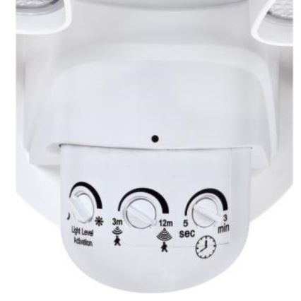 Westinghouse 63642 - LED projektør med sensor 2xLED/8,75W/230V IP44