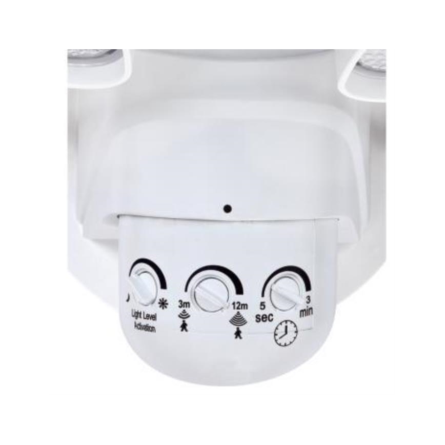 Westinghouse 63642 - LED projektør med sensor 2xLED/8,75W/230V IP44