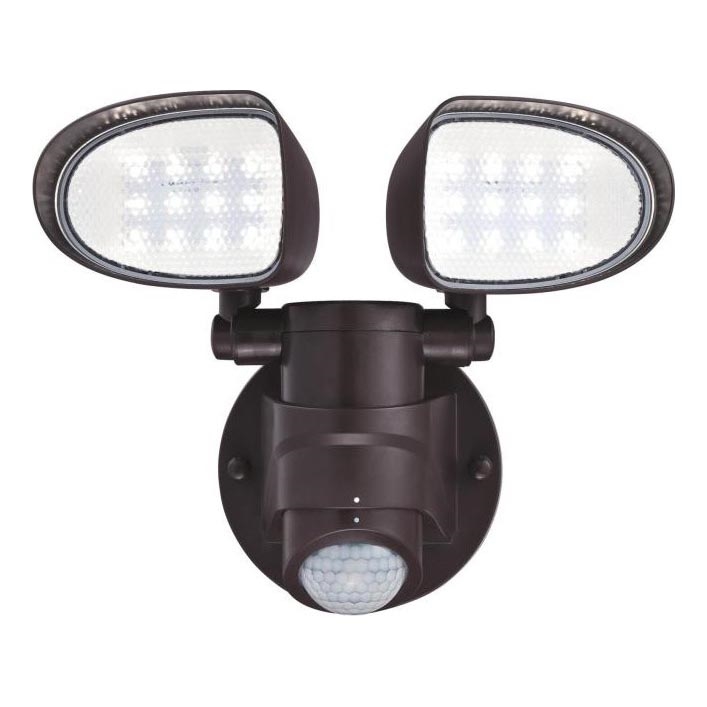 Westinghouse 63643 - LED projektør med sensor 2xLED/8,75W/230V IP44