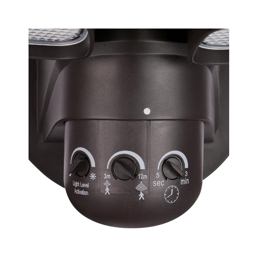 Westinghouse 63643 - LED projektør med sensor 2xLED/8,75W/230V IP44