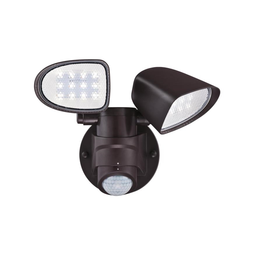 Westinghouse 63643 - LED projektør med sensor 2xLED/8,75W/230V IP44