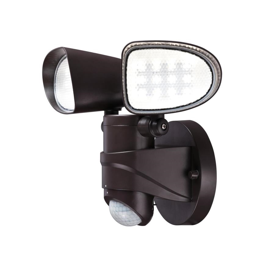 Westinghouse 63643 - LED projektør med sensor 2xLED/8,75W/230V IP44