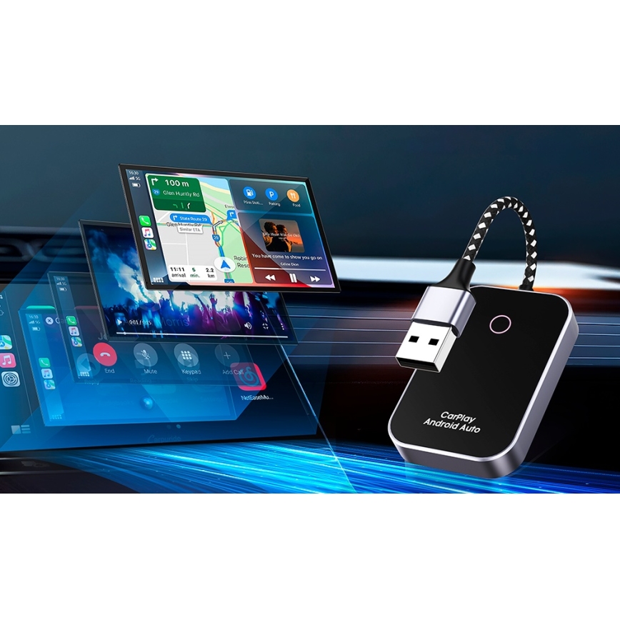 Winner Group - Adapter GoWireless! til trådløs forbindelse CarPlay og Android Bil