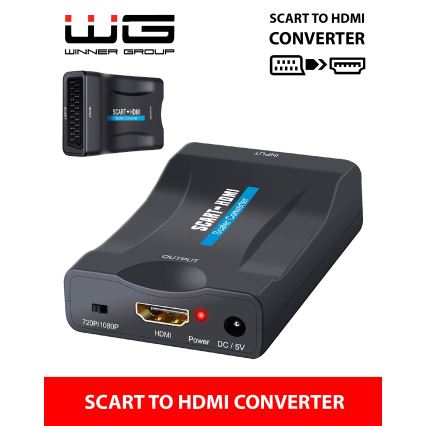 Winner Group - Audio video omformer SCART til HDMI