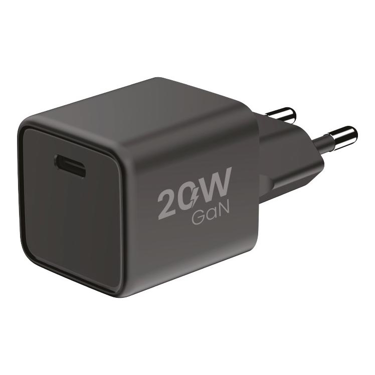 Winner Group - Hurtigoplader 1xUSB-C Power Delivery 20W sort