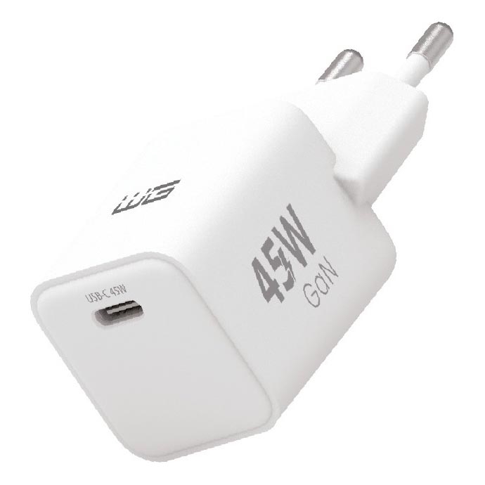 Winner Group - Hurtigoplader 1xUSB-C Power Delivery 45W hvid