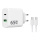 Winner Group - Hurtigoplader 2xUSB PD 65W + USB-kabel USB-C / USB-C 1 m