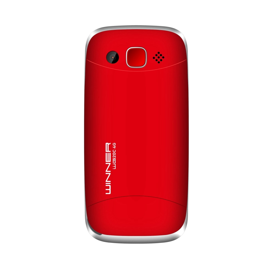 Winner Group - Mobiltelefon til ældre 1600 mAh rød
