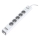 Winner Group - Overspændingsbeskytter 5 stik + 2x USB-A + 1x USB-C, hvid