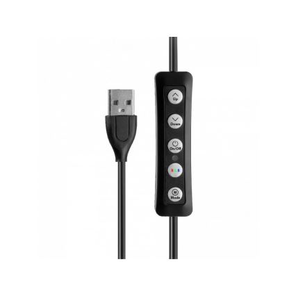 Winner Group - LED RGB dæmpbar gulvlampe med stativ og holder til vlogging LED/10W/5V