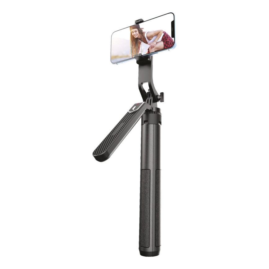 Winner Group - Selfiestang 03.01.2001 med et stativ 55 mAh 180 cm sort