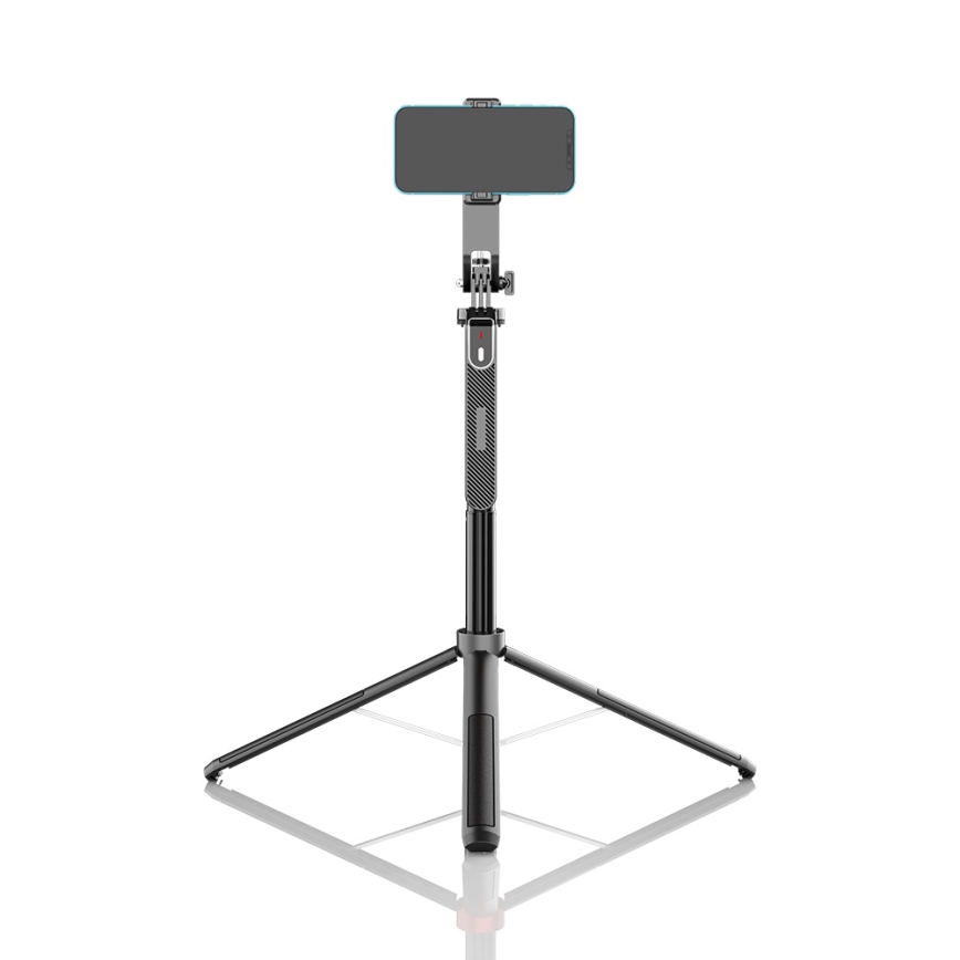 Winner Group - Selfiestang 03.01.2001 med et stativ 55 mAh 180 cm sort